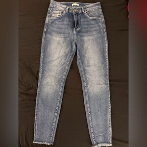 Kensie Blue Ankle & Cropped Jeans